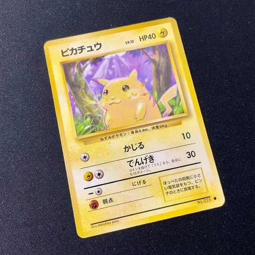 Pikachu old back early - pikachu,