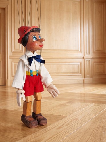 Czech folk art marionette - folk,