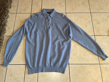 Schöner leichter Herren Kaschmir Pullover*ATWARDSON*Gr. 58, blau
