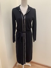 Max Studio London - Kleid, Strickkleid, Gr. S, Schwarz, Langarm