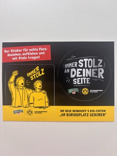 Sticker bvb brinkhoffs - bvb, no1