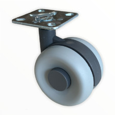 Doppelrollen Platte Kunststoff