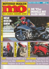 Motorrad-Magazin : Nr. 01/1992