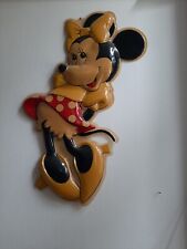 Micky Maus- Mini Maus - Wandplastik / Wandbild (Groß) Vintage