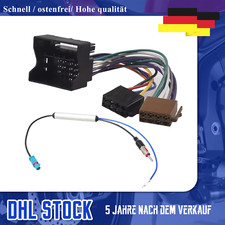 VW Golf 5 6 Caddy Passat Polo 9N 6R Radioadapter Phantom DIN Adapter Antenne