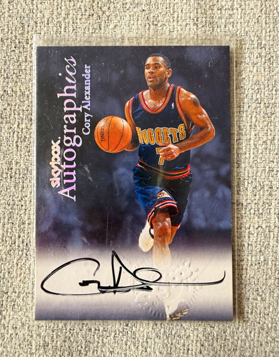 Cory alexander auto skybox - alexander,