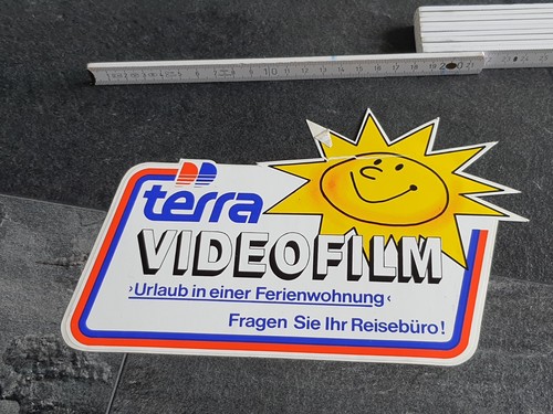 Terra videofilm aufkleber - videofilm,