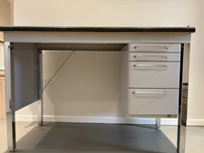 KaVo Arbeitstisch/Labortisch incl. Rückwandregal und feuerfester Steinplatte 