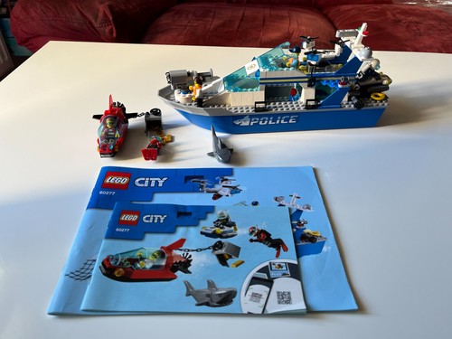 Lego city 60277 polizeiboot - lego,
