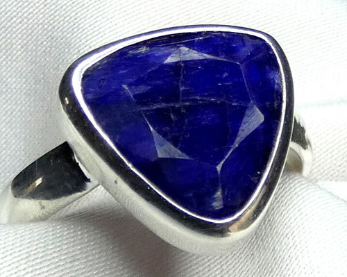 Saphirring 925 silber - 925, gr
