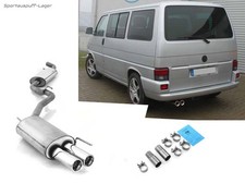 Fox Komplettanlage ab Kat VW