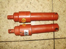 2x Einfachw. Hydraulikzylinder Hubzylinder ca. max. 34cm gesamtl. u. 10cm HUB 