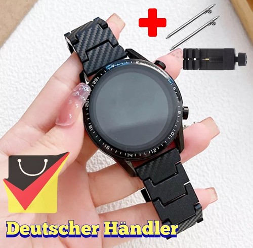 Carbon look armband 22mm - look, für