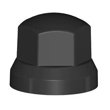 60x Radmutterkappen Ø32 mm Schwarz Radmutterabdeckung Radmutterschutz Kappe LKW 