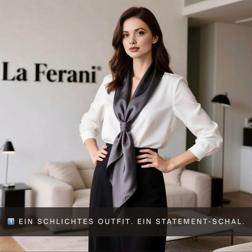 Damen 100 seide tuch - 100%,