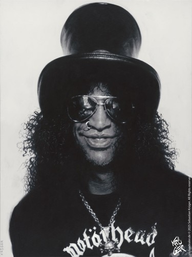 Aufklebersticker slash - slash, r