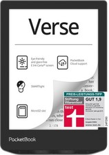 PocketBook Verse Grey 8 GB eBook-Reader 6" DACH-Version eINK Touch USB-C Wi-Fi