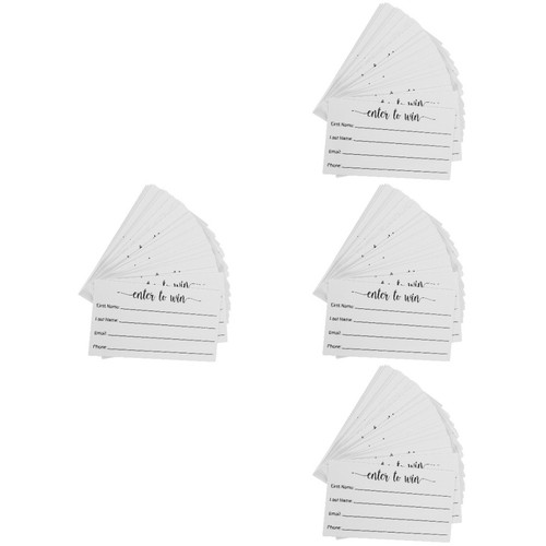 400 pcs stimmzettel verlosung - stimmzettel,