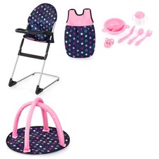 Zubehörset blau Sterne