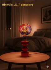 Vintage Keramik Tischlampe von