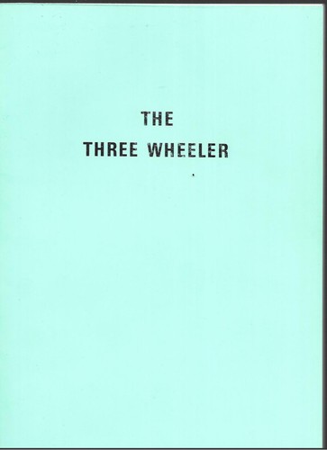 The three wheeler story - three,
