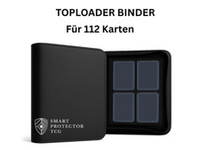 Smart Protector Toploader Binder Für 112 Karten