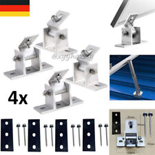 Alu Halterung PV Aufständerung Halter dreh. Solar Befestigung Dach Wand Boden