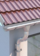 Dachrinne und Zubehör aus Aluminium