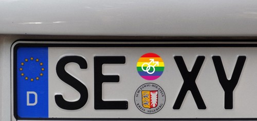 Premium nummernschild eu - premium,