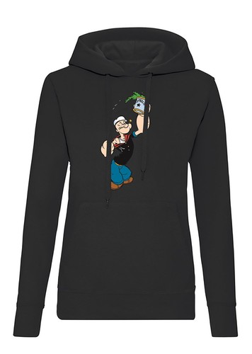 Damen hoodie popeye - damen,