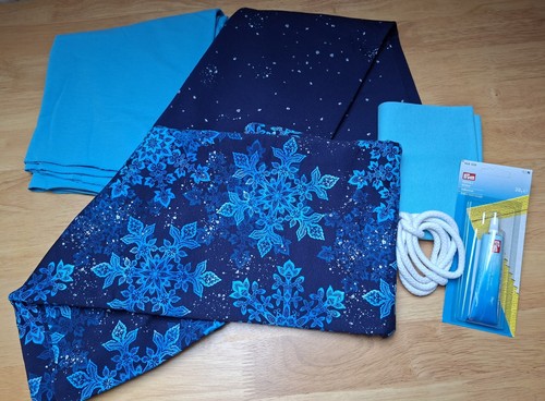 Stoffpaket damen frenchterry - stoffpaket,