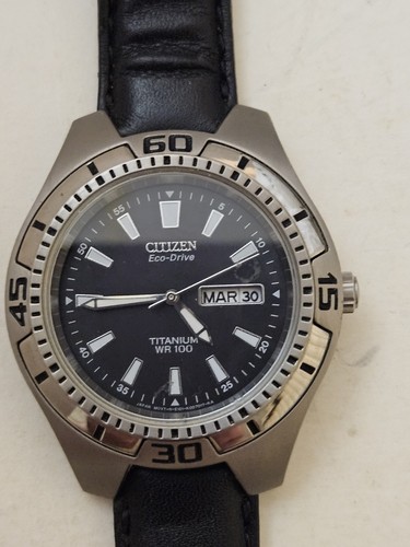 Vtg citizen eco drive - vtg, titanium