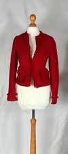 Orsay Blazer Jacke Rot Tweed
