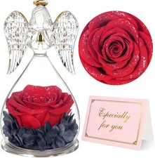 Ewige Rose im Glas Geschenkset