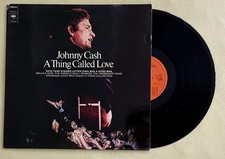 Johnny Cash – A Thing Called Love - CBS Records 1972 - NL Pressing