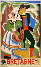 Reiseplakate Bretagne Bretagne