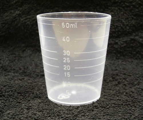50ml messbecher - 50ml, pp