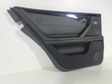 Mercedes W210 AMG E55 Kombi Türverkleidung Leder Schwarz Holz Hinten Links