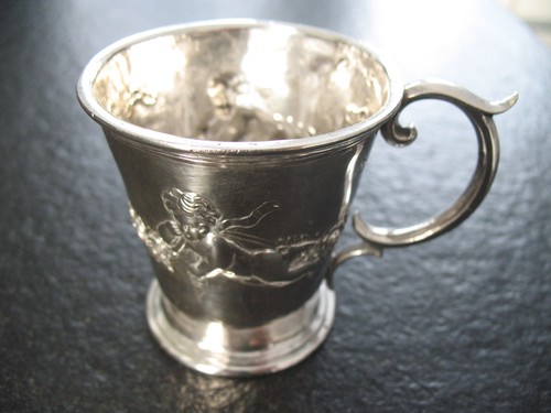 Becher silber 800 - 800, handarbeit