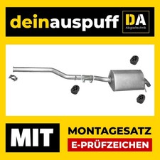 Endschalldämpfer für