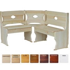 Eckbank Kiefer MASSIVHOLZ VERSCHIEDENEN FARBEN neu 150cm x 120cm
