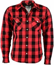 Herren Motorrad Hemd Lumber