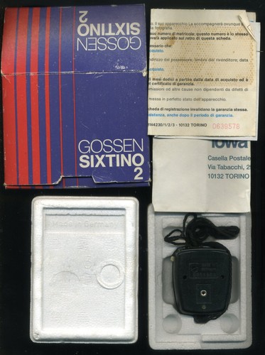 Gossen sixtino - gossen,