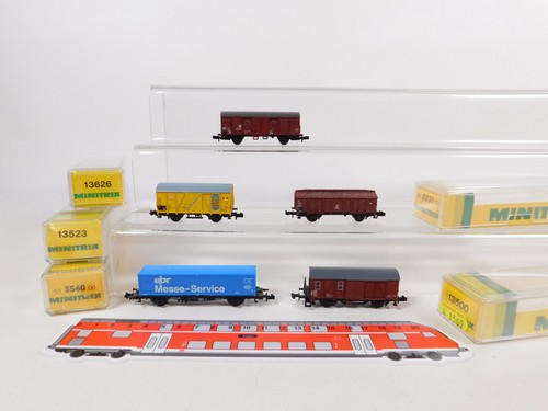 Minitrix freight car 3531 - minitrix, 5x
