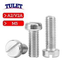 M5 DIN 84 Edelstahl V2A A2