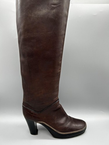 Diesel knie stiefel braun - diesel,