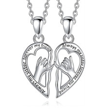 2PCS Ketten BFF Halskette