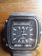 Seiko James Bond Silver Wave H357-5120 Herrenuhr vintage Digital Analog