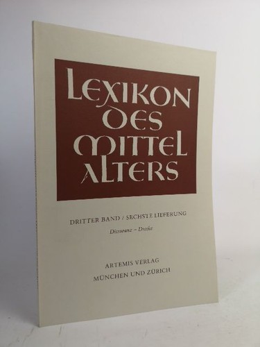 Lexikon des mittelalters - des,