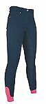 Kinderreithose 5 Pockets Style Silikon VB HKM dunkelblau 128 134 140 REDUZIERT